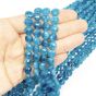 Jadeit Niebieski Moneta Fasetowane 6,5 mm Pastylka - 2