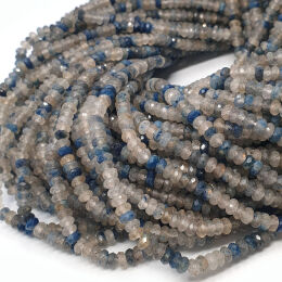 K2 Oponki Fasetowane 4,5x2 mm Sznur 40 cm