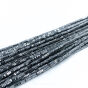 Hematyt Heishi Fasetowana Srebro 2x1 mm Sznur 40cm - 3