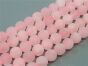 Quartz Rosa Kugeln Matt 10mm Schnur 38pcs