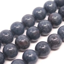 Jadeit Kulka 10 mm Ciemnoszary