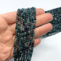 Turmalin Indygolit Moneta Fasetowana 4 mm Pastylka - 2