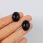 Kaboszon Onyks 20x18 mm Owalny - 2