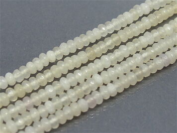 Jadeit Ecru Oponka 4x2 mm
