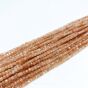 Kamień Słoneczny Kostka Fasetowny 2,7x2,7 mm  - 2