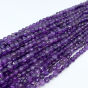 Ametyst Moneta Fasetowana 7 mm Pastylka - 3
