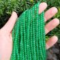 Jadeit Kulka 4mm Zielony Szmaragdowy Gładki - 2