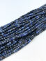 Dumotieryt Kostka Fasetowana 4 mm Sznur 40cm - 3