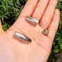 Zapięcie Magnetyczne do Rzemieni Prostokątne 30 x 11 mm, otwór 5 mm - 2