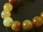 Natürliche Jade Kugeln 8mm Seil 40cm