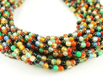 Agat Multicolor Kulka 4 mm 