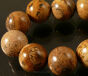 Jasper 14mm Kugeln Schnur 40cm