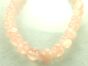 Halbtransparent Jade kugeln 12mm Aprikose Schnur 40cm