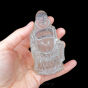 Rzeźba, Budda, Kryształ, ok. 9 / 5 / 4 cm - 4