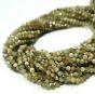Granat Zielony Grossular Kulka Fasetowana 4 mm 