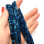 Hematyt Heishi Granatowy 4x4x1 mm Sznur 40cm - 2