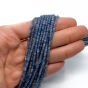 Tanzanit Kostka Fasetowana 2x2 mm - 2