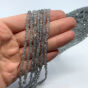 Szafir moneta Fasetowana 4 mm Pastylka - 2
