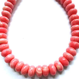 Rodonit Rekon . Rosa Clincher 4/8mm Schnur 40cm