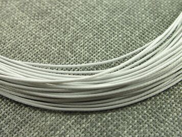 Sznurek Woskowany 2mm Stalowy 100cm