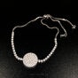 Kette Silber 925 OVAL ROLO abgeflacht eingerichtet, Preis für 10cm - 2