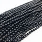 Onyks Kule Fasetowane 6mm Sznur 40cm  - 3