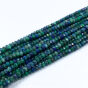 Azuryt Oponka Fasetowana 5x4 mm Sznur 40cm - 3