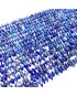 Lapis Lazuli Dysk Błysk 8-14x4 mm - 3