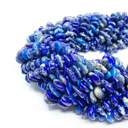 Lapis Lazuli Dysk Błysk 8-14x4 mm