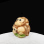 Rzeźba,Netsuke, Małpki, 37/35/29 mm - 2