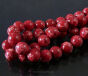 Jasper Emperor balls 6mm raspberry pudding Cord 40cm - 2